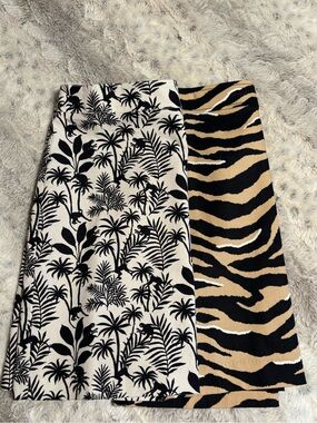 Talbots Tropical & Animal Print Skirts -Like New